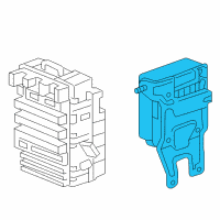 OEM Honda Civic EPS Unit Diagram - 39980-SVB-A02