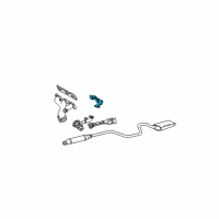 OEM 2003 Mercury Sable Manifold Diagram - 1F1Z-5G232-DA