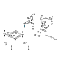 OEM 2011 Acura RL Bolt, Flange (14X127) Diagram - 90171-SJA-000