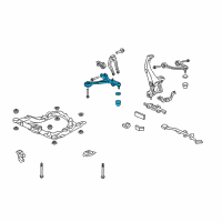 OEM 2007 Acura RL Arm, Right Front (Lower) Diagram - 51350-SJA-023