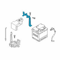 OEM 2017 Hyundai Ioniq Clamp-Battery Diagram - 37160-G2000