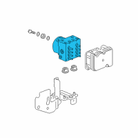 OEM Chevrolet Cobalt Brake Pressure Modulator Valve Assembly Diagram - 19212185