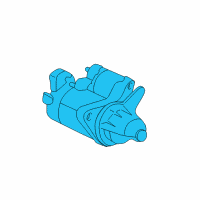 OEM 2006 Honda Civic Starter Motor Assembly (Sm-71001) (Mitsuba) Diagram - 31200-RNA-A51