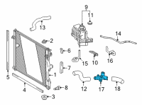 OEM Toyota Mirai Pipe Diagram - 165H1-77010