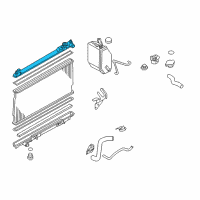 OEM 2005 Infiniti G35 Coolant Reservoir Diagram - 21412AM900