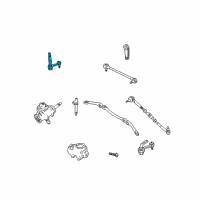 OEM 2002 Chevrolet Astro Arm Kit, Steering Linkage Idler Diagram - 26056096