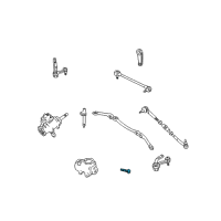 OEM 1986 Chevrolet Astro Rack and Pinions Diagram - 7843963