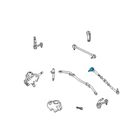 OEM 1986 Cadillac Fleetwood Rod Kit, Inner Tie Diagram - 7834224