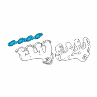 OEM 2022 GMC Savana 3500 Manifold Gasket Diagram - 12657094