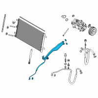 OEM 2022 Ford F-150 TUBE ASY Diagram - ML3Z-19A834-B