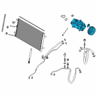 OEM 2019 Ford F-150 Compressor Assembly Diagram - HL3Z-19703-Y