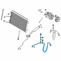 OEM 2020 Ford F-150 Discharge Line Diagram - HL3Z-19972-K