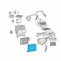 OEM Chrysler Heater Diagram - 68312970AB