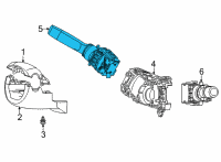 OEM Acura TLX Switch, Lighting&Turn Diagram - 35255-TJB-D11