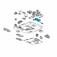 OEM 2021 Cadillac XT6 Antitheft Module Diagram - 13437064