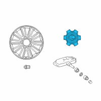 OEM Lexus Ornament Sub-Assy, Wheel Hub Diagram - 4260B-60060