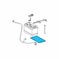 OEM 2006 Toyota Tundra Tray Diagram - 74431-0C010