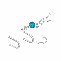 OEM Pulley, Idle Diagram - 38942-P1R-000