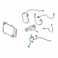 OEM 2007 Toyota Avalon Liquid Line Diagram - 88716-07130