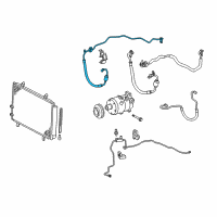 OEM 2006 Toyota Avalon Suction Hose Diagram - 88704-07070