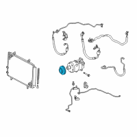 OEM Lexus Clutch Assembly, Magnet Diagram - 88410-3A290