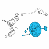 OEM 2019 Buick Regal Sportback Booster Assembly Diagram - 84039310