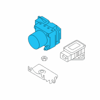 OEM Chevrolet City Express ABS Control Unit Diagram - 19316637