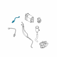 OEM 2006 Jeep Wrangler Oxygen Sensor Diagram - 56028995AB