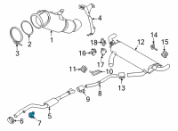 OEM BMW 530e xDrive Transmission Bracket Diagram - 18-20-8-683-823