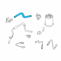 OEM 2016 Nissan Versa Note Tube EVAP Control Diagram - 14912-3AN5A