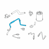 OEM 2019 Nissan Versa Note Hose-Emission Control Diagram - 14912-3AN0B