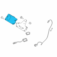 OEM 2012 Lincoln MKZ Module Diagram - CE5Z-14D212-AA