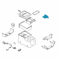 OEM Nissan Quest Outlet-Plug Diagram - 25327-1JA0B