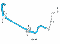 OEM 2021 BMW M4 ANTI-ROLL BAR, FRONT Diagram - 31-35-8-091-419