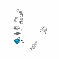 OEM Nissan Sentra Cover Lower Diagram - 16528-6N203