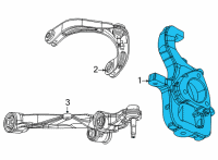 OEM 2022 Jeep Wagoneer Front Diagram - 68403782AA