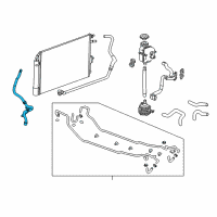 OEM 2016 Chevrolet Volt Tube Assembly Diagram - 23378376