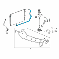 OEM 2019 Chevrolet Volt Tube Assembly Diagram - 23378353