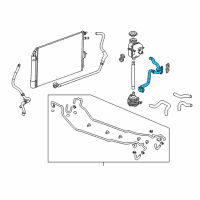 OEM 2019 Chevrolet Volt Tube Assembly Diagram - 23323546