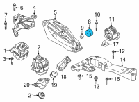 OEM 2021 BMW M440i xDrive ABSORBER Diagram - 22-11-9-452-141
