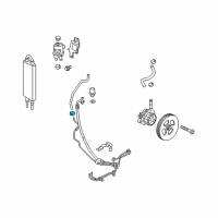 OEM 2020 Nissan Titan CLP-Ps Tube Diagram - 49729-2J01A