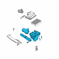 OEM 2014 Ford Fusion Lower Housing Diagram - DS7Z-9A600-C