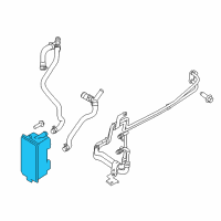 OEM Ford Transit-350 HD Transmission Cooler Diagram - CK4Z-7A095-A