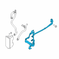 OEM 2015 Ford Transit-350 Cooler Pipe Diagram - CK4Z-7R081-C
