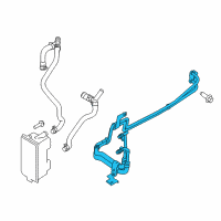 OEM Ford Transit-250 Cooler Pipe Diagram - CK4Z-7R081-C