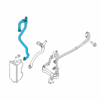 OEM 2015 Ford Transit-150 Cooler Line Diagram - CK4Z-7890-F