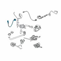 OEM 2005 Chrysler Town & Country Oxygen Sensor Diagram - 56029052AA