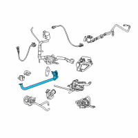 OEM Chrysler Voyager Tube-EGR Diagram - 4861611AD