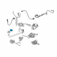 OEM Chrysler Concorde Egr Tube Flange Gasket Diagram - 5277723