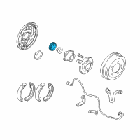 OEM Dodge Avenger Brake Rotor Diagram - MR249451